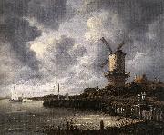 Jacob van Ruisdael The Windmill at Wijk bij Duurstede china oil painting reproduction